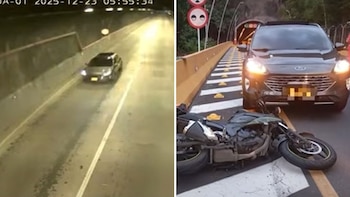 Al conductor de la camioneta