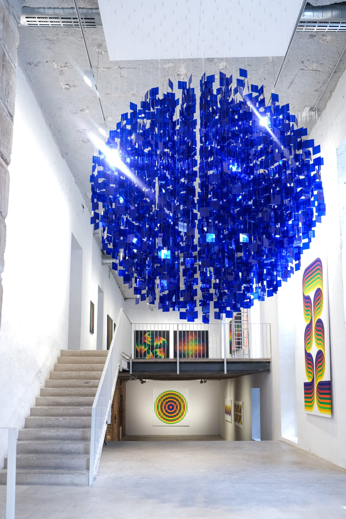 Las lámparas de Julio Le Parc.