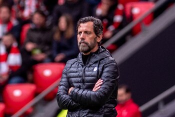 Quique Sánchez Flores cuando dirigía