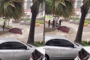 Los arroyos de Barranquilla provocaron