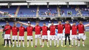 La selección peruana sub 20