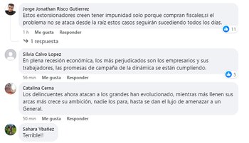 Usuarios indignados por atentado contra