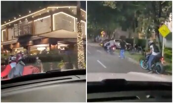 Sujetos armados ingresaron a un