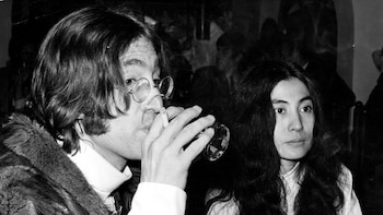 John Lennon y Yoko Ono