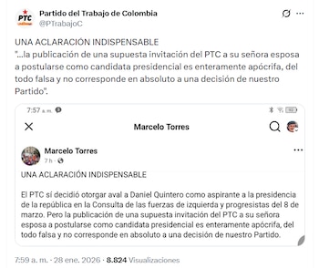 - crédito @PTrabajoC/X