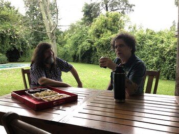 Stefanolo y Calamaro se conocieron