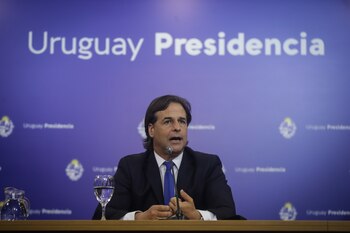 El presidente de Uruguay, Luis