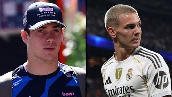 Colapinto presenció el debut de