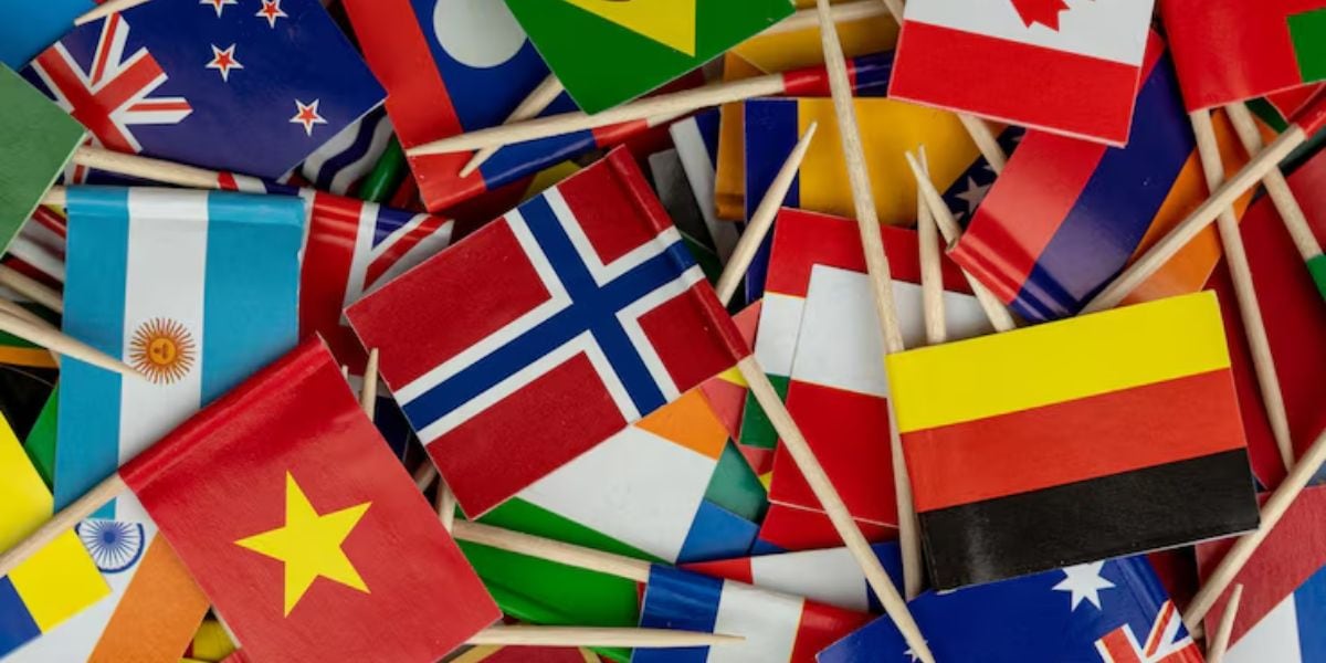 Según la revista científica The Flag Bulletin, el estudio de banderas (vexilología) otorga especial relevancia a la diferenciación visual y a la capacidad de sintetizar la identidad nacional en un solo diseño (Freepik)