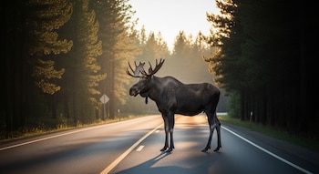 Los encuentros con moose superan