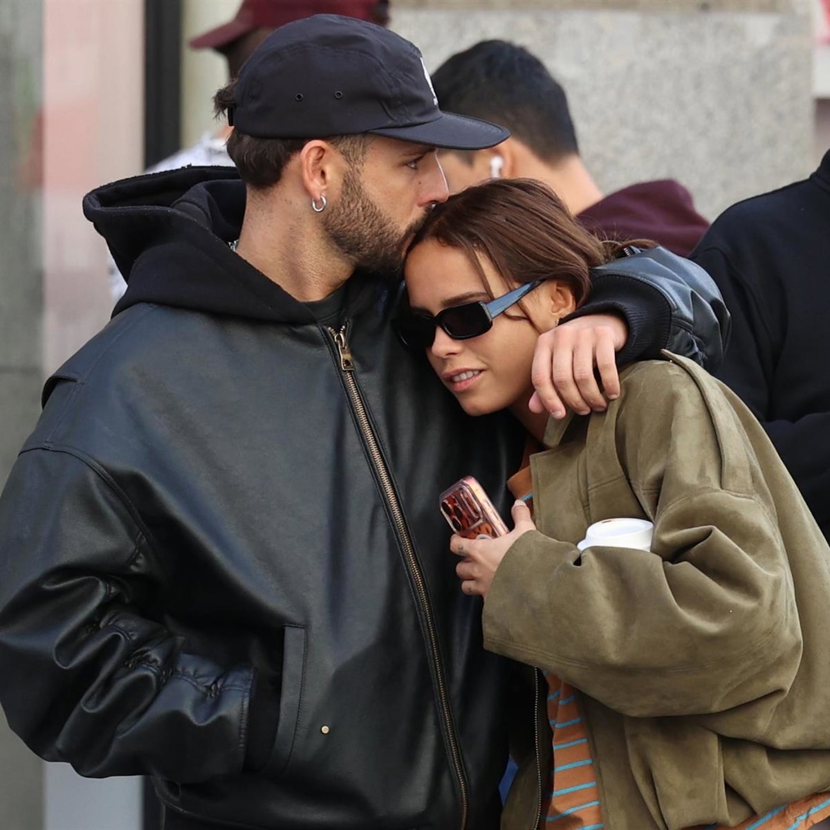 Gloria Camila y Álvaro García, muy cariñosos tras confirmar su reconciliación - Infobae