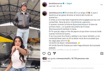 El anuncio de su noviazgo