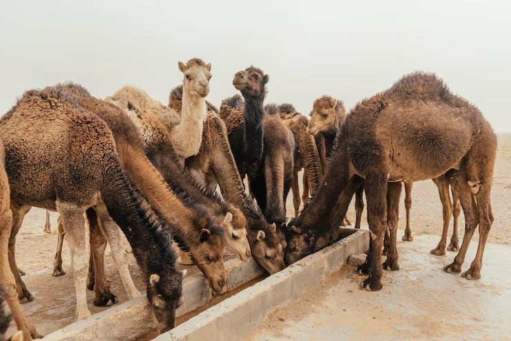 Los camellos dromedarios formaron manadas libres en el desierto australiano tras desaparecer del norte de África y Oriente Medio (Magnific)