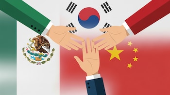 ¿México busca fortalecer lazo comercial con Asia? Así han sido los acercamientos con Corea y China en previo a revisión del TMEC