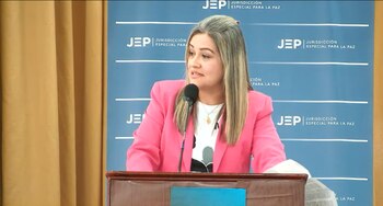 Durante la audiencia, Castaño le