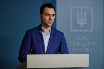 24/02/2022 Oleksii Arestovich, asesor de la Presidencia de Ucrania
POLITICA INTERNACIONAL
-/Ukrainian Presidency/dpa