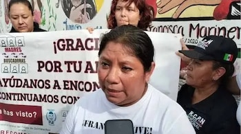 María Dolores Patrón Pat presidenta del colectivo Madres Buscadoras de Quintana Roo