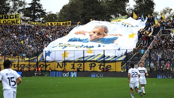 En el último partido oficial