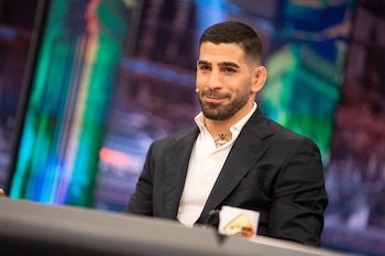 Ilia Topuria en 'El Hormiguero'. (Atresmedia)