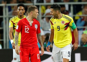 Contra a Inglaterra, a Colômbia foi eliminada da Copa do Mundo FIFA 2018 - crédito REUTERS/John Sibley