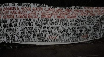 Uno de los últimos mensajes