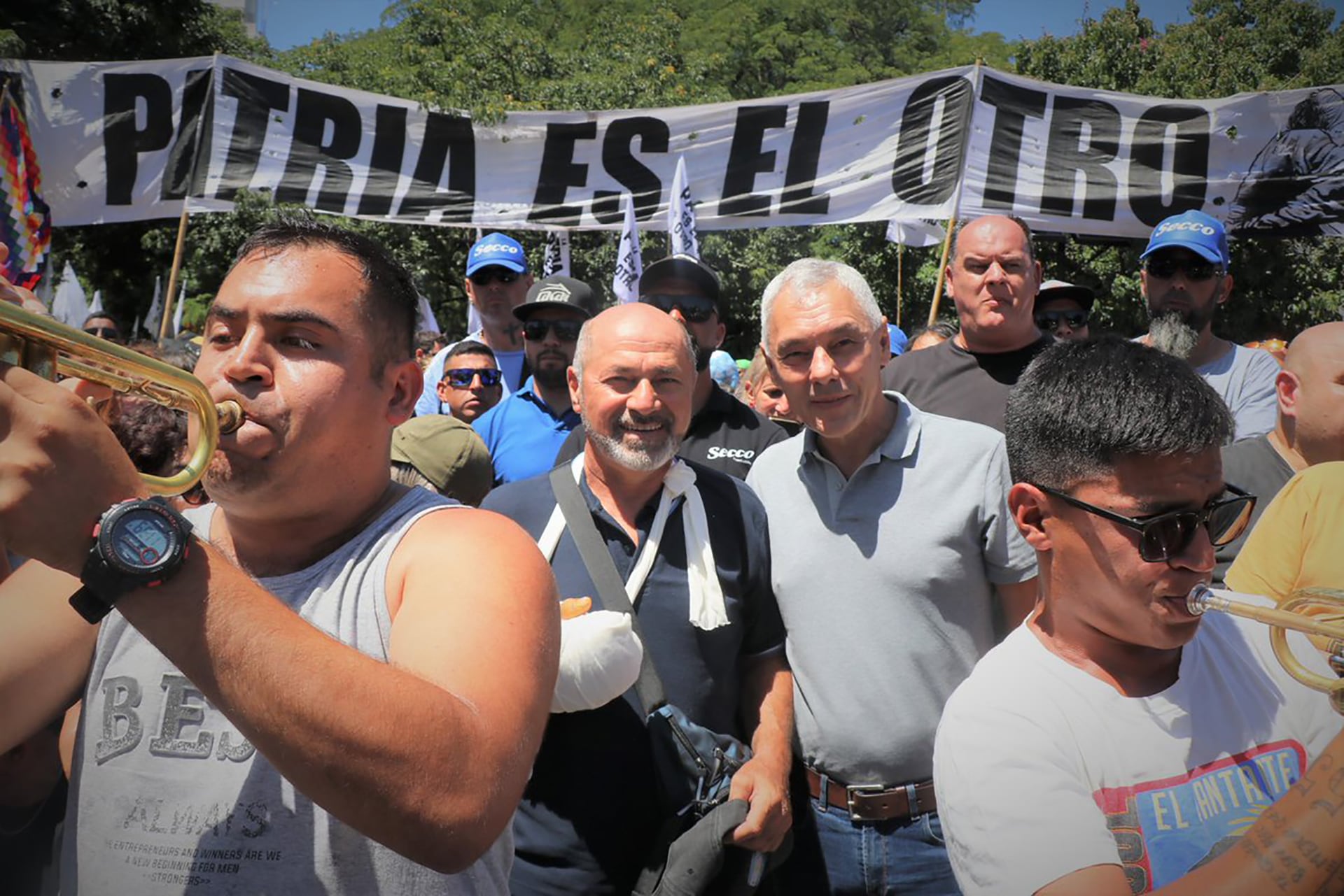 Mario Secco (Ensenada) y Fabián Cagliardi (Berisso), dos de los intendentes que encabezarán la lista a concejales en sus distritos