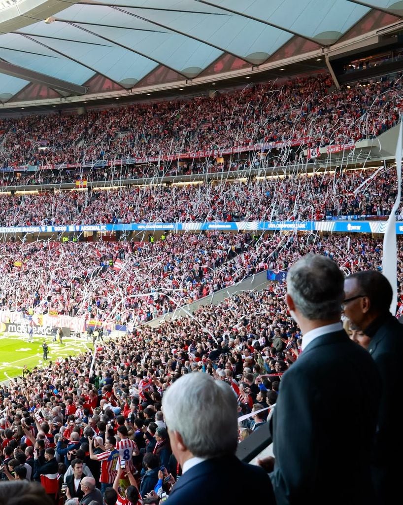 Felipe VI en la semifinal de ls Champions 2026 (CASA DE S.M. EL REY).