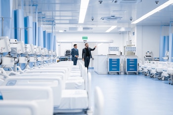 El presidente Nayib Bukele inauguró el Hospital Rosales en San Salvador, la mayor obra médica pública de El Salvador (Cortesía: Presidencia de El Salvador)