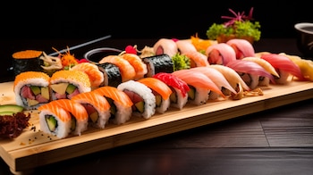 El consumo de pescado crudo