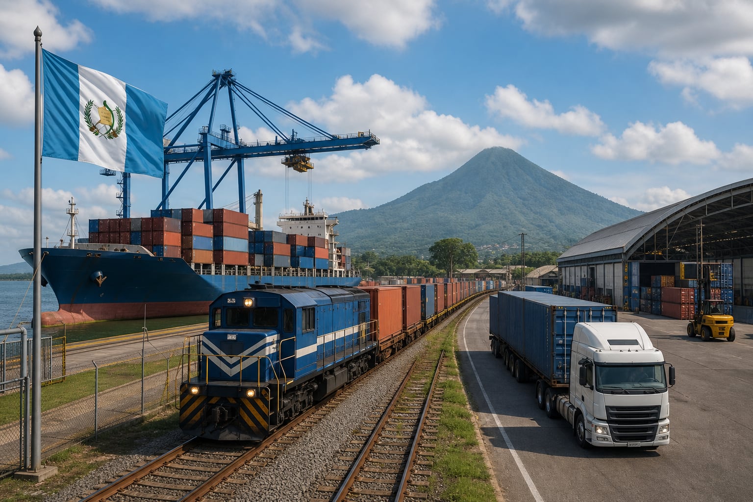 El Estado de Guatemala adjudica USD 10,01 millones a Estados Unidos para diseñar ferrocarril entre Puerto Quetzal y Escuintla