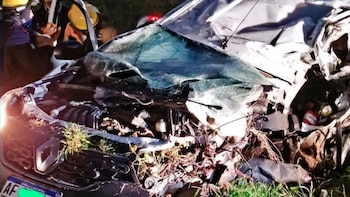 Brutal accidente en Entre Ríos: una camioneta chocó contra un camión en la Ruta 12 y una mujer de 66 años murió