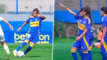 La historia de Alma Almaraz, la jugadora de 16 años que juega en Boca Juniors y se hizo viral por su habilidad