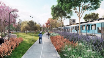 El diseño del parque en Villa Urquiza incluirá la plantación de nuevos árboles y mantendrá la vegetación y el arbolado histórico de la zona