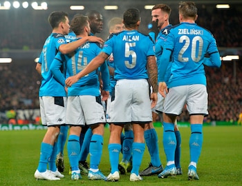 El cuadro italiano del Napoli