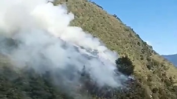 Incendio forestal en el páramo de Santurbán fue controlado tras operativo de bomberos y autoridades
