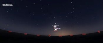 Punto del cielo en el