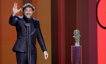El actor español Javier Bardem