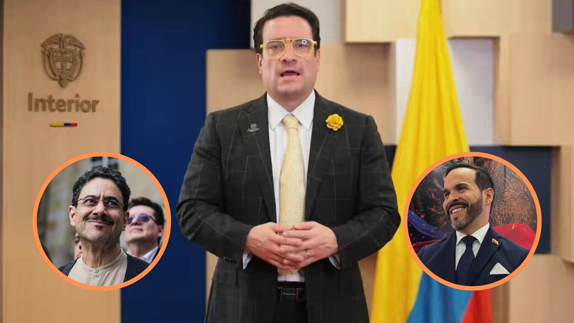 Iván Cancino respondió a los señalamientos de Iván Cepeda y pidió que las acusaciones contra el presidente Abelardo de la Espriella sean sustentadas ante las autoridades. - crédito captura de video, Colprensa e Infobae