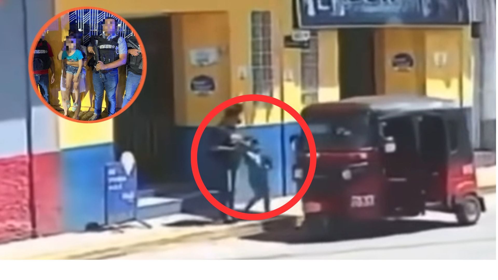 Rescatan sana y salva a niña de cinco años tras ser secuestrada en Santa Bárbara, Honduras