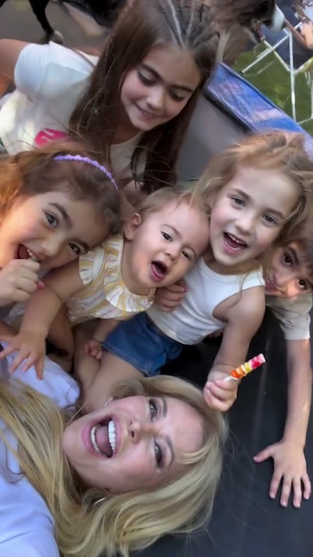 Graciela Alfano, muy divertida en