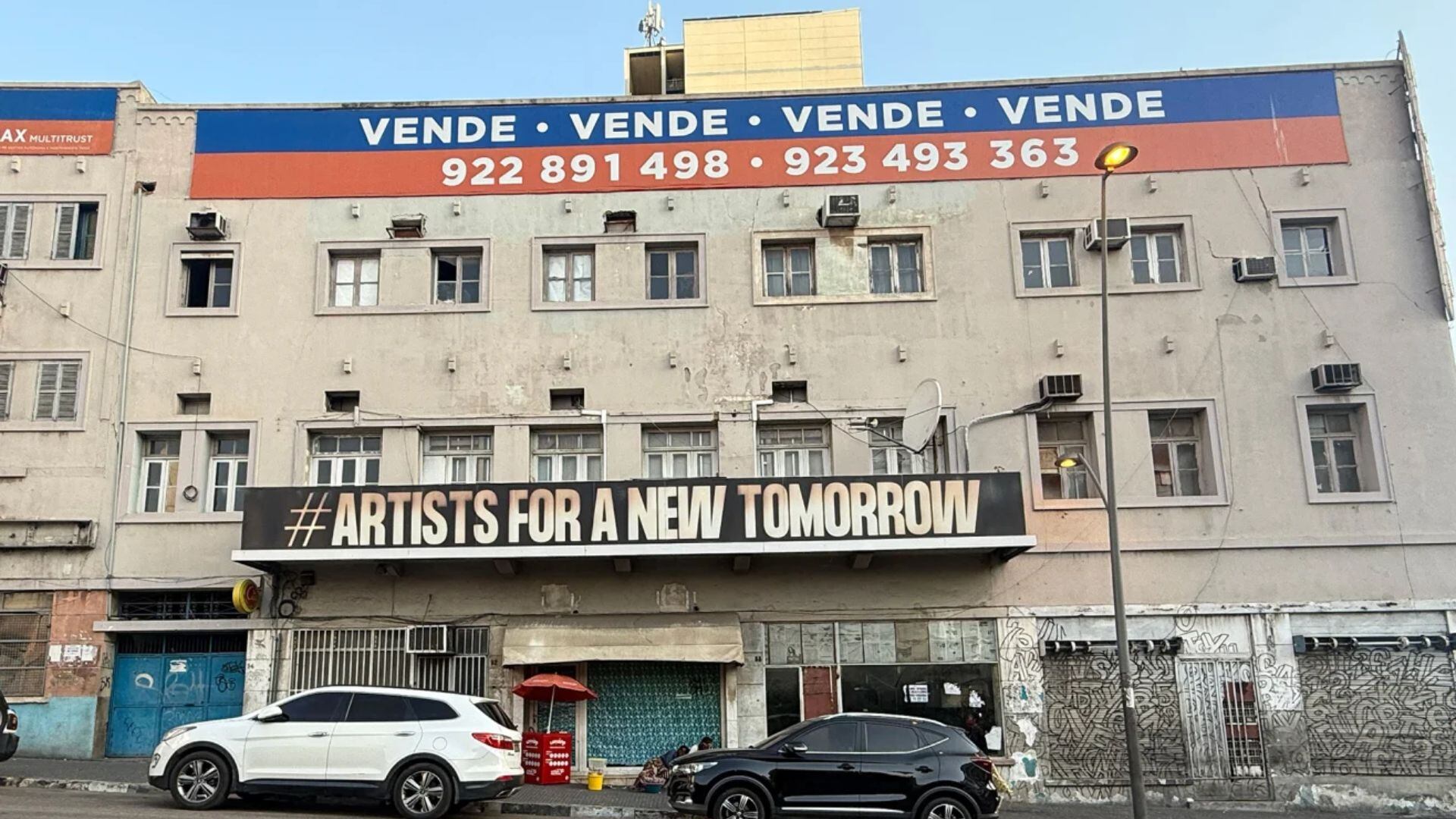 La reconstrucción del hotel Globo impulsa la transformación cultural de Luanda (foto: Instagram/Griffin Shea)