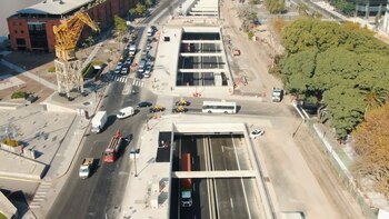 El recorrido de la autopista