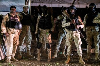 La Policía Nacional de Haití