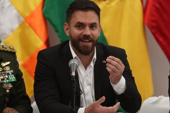 El ministro de Gobierno de Bolivia, Eduardo del Castillo (EFE/Luis Gandarillas/Archivo)