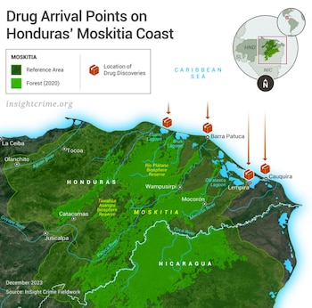 Mapa que muestra los principales