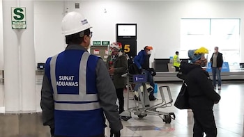 Sunat en el aeropuerto. (Captura)