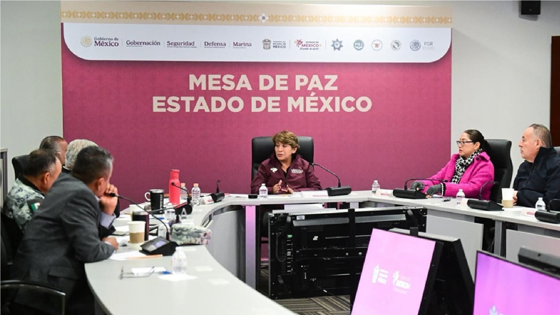 Mesa de Paz Edomex Delfina Gómez Seguridad