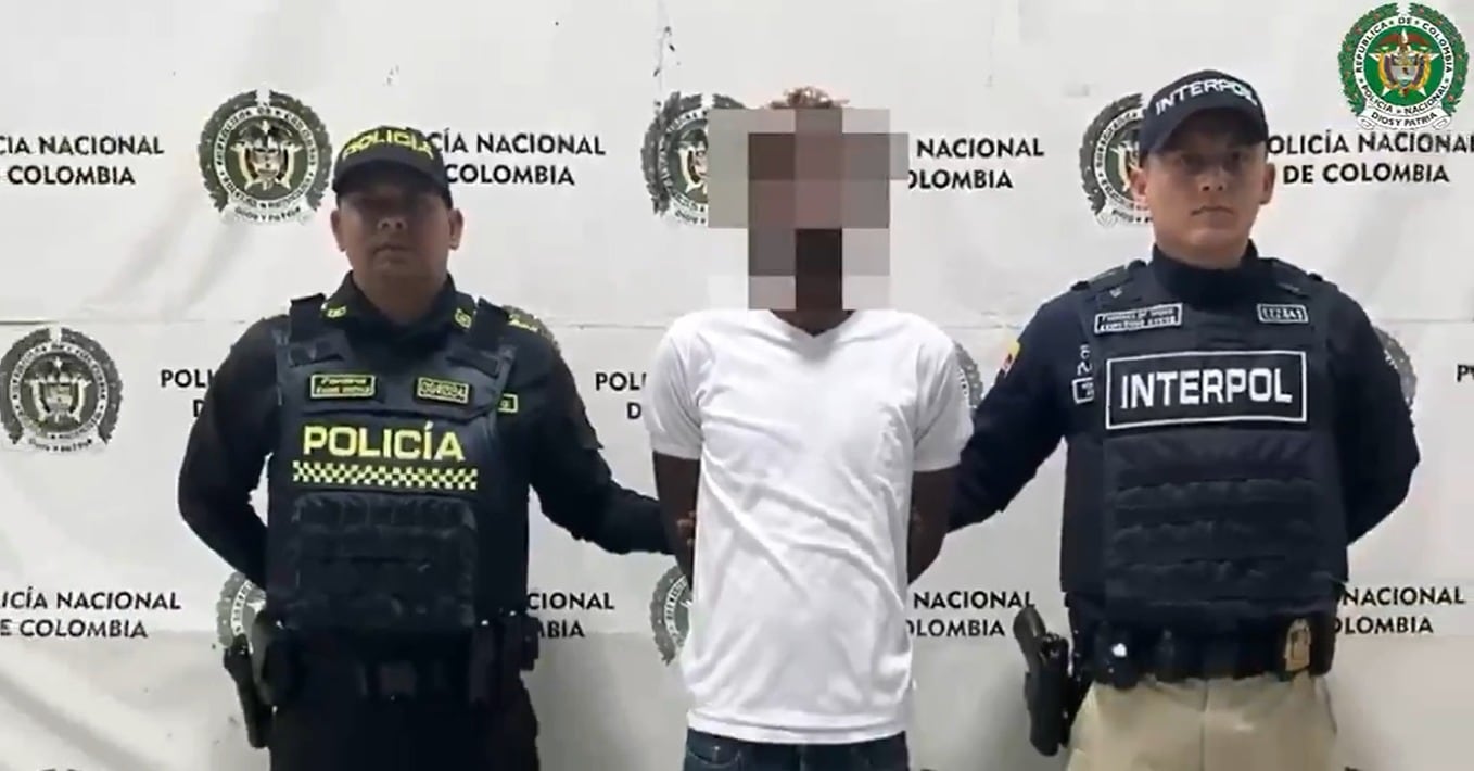 Capturan en Barranquilla a alias Ñaca, fugitivo dominicano que habría fingido su muerte