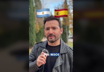 'Merakio', influencer argentino, explica las situaciones en España a las que "no está acostumbrado". (@merakioteama en TikTok)