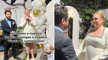 Pareja engaña a sus invitados